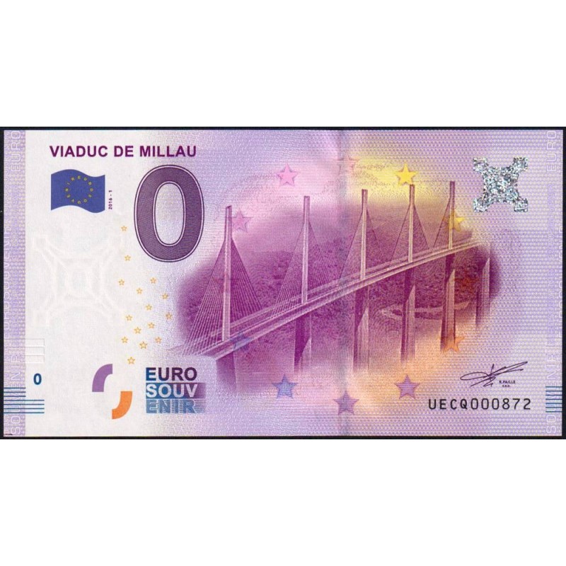 12 - Viaduc de Millau - UECQ-2016-1 - Etat : NEUF