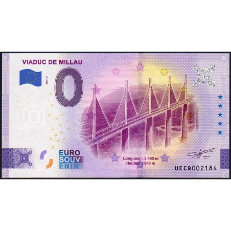 12 - Viaduc de Millau - UECQ-2023-3 - Etat : NEUF