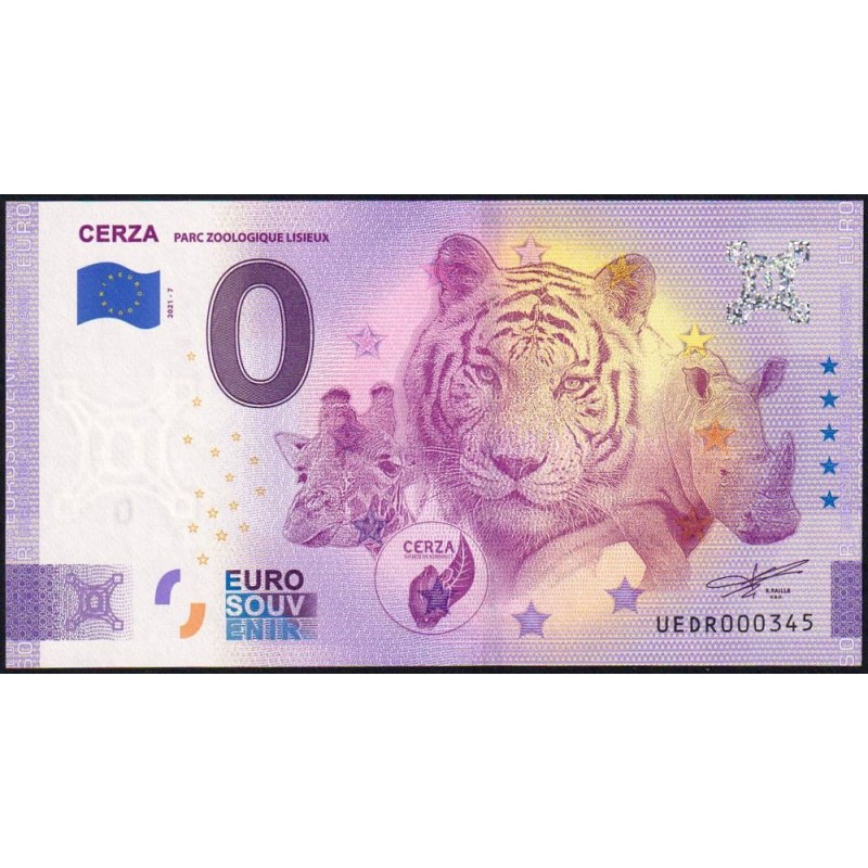14 - Lisieux - Parc Zoologique de Cerza - UEDR- 2021-7 - Etat : NEUF