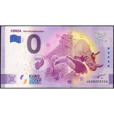 14 - Lisieux - Parc Zoologique de Cerza - UEDR- 2022-8 - Etat : NEUF