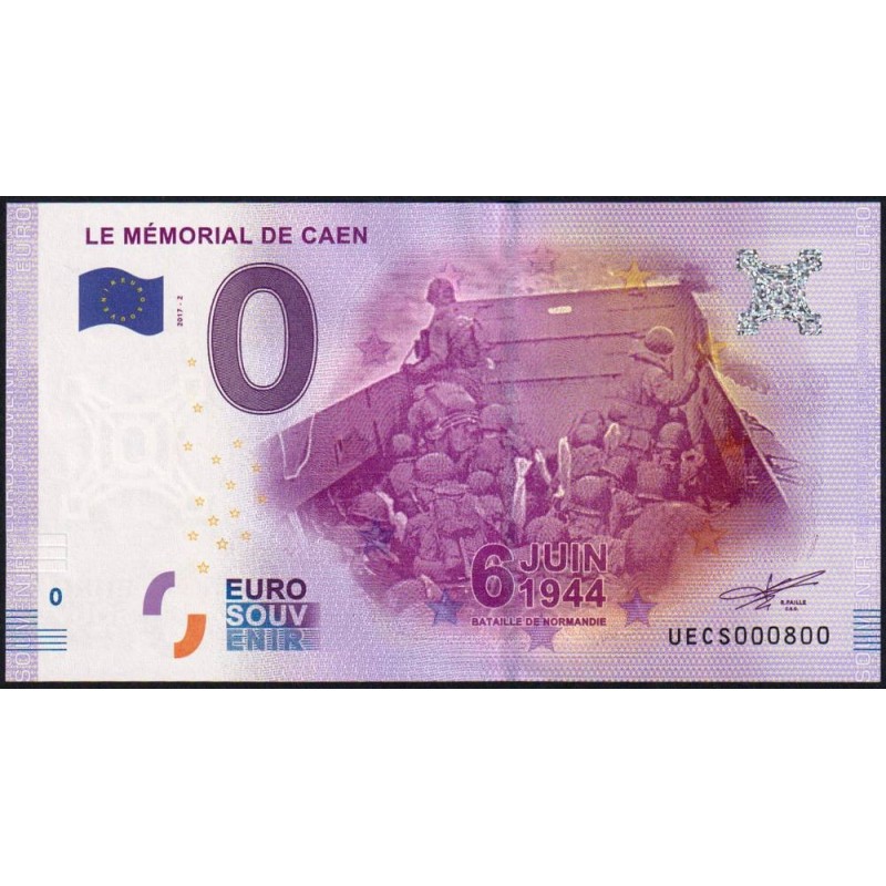 14 - Le Mémorial de Caen - UECS-2017-2 - Etat : NEUF