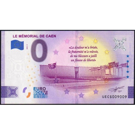 14 - Le Mémorial de Caen - UECS-2022-5 - Etat : NEUF