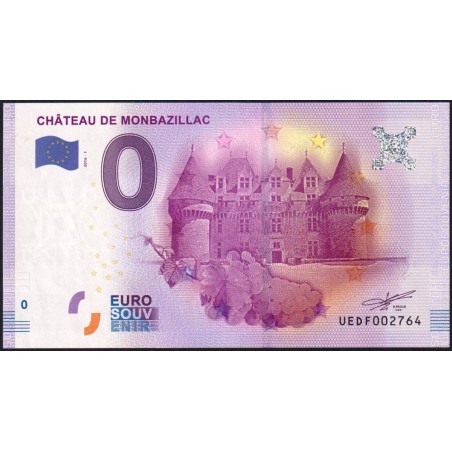 24 - Château de Monbazillac - UEDF-2016-1 - Etat : SPL
