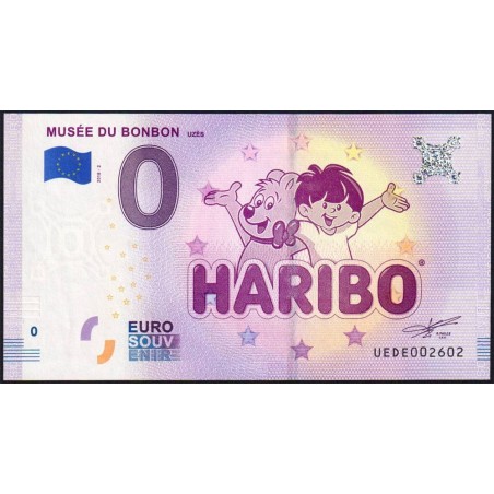 30 - Uzès - Musée du Bonbon Haribo - UEDE-2018-2 - Etat : NEUF
