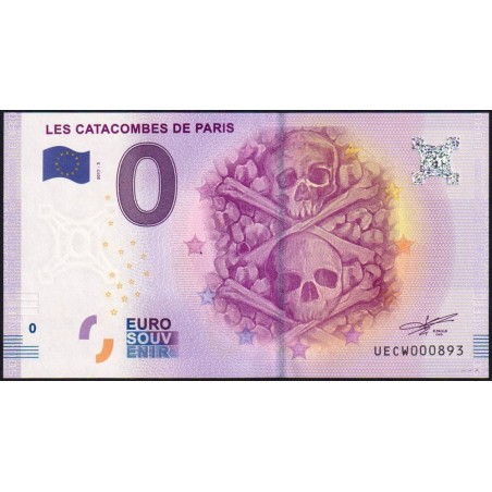 75 - Les Catacombes de Paris - UECW-2017-3 - Etat : NEUF