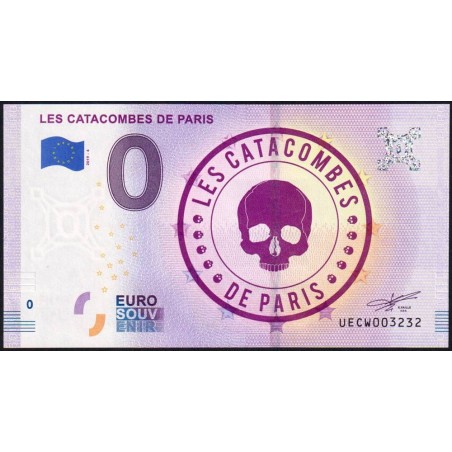 75 - Les Catacombes de Paris - UECW-2019-4 - Etat : NEUF