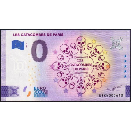 75 - Les Catacombes de Paris - UECW-2023-7 - Etat : NEUF