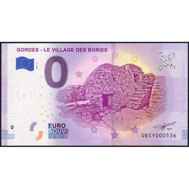 84 - Gordes - Le Village des Bories - UECY-2019-2 - Etat : NEUF