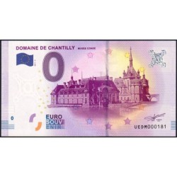 60 - Domaine de Chantilly - Musée Condé - UEDM-2017-2 - Etat : NEUF