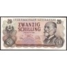Autriche - Pick 136 - 20 schilling - Série DG - 02/07/1956 - Etat : TTB
