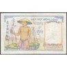 Indochine Française - Pick 54b - 1 piastre - Série G.4741 - 1937 - Etat : TTB