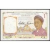 Indochine Française - Pick 54b - 1 piastre - Série L.5740 - 1937 - Etat : SUP