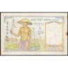 Indochine Française - Pick 54b - 1 piastre - Série B.6289 - 1937 - Etat : TB+