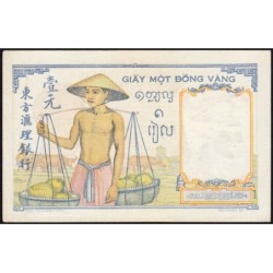 Indochine Française - Pick 54c - 1 piastre - Série A.7020 - 1946 - Etat : SUP+