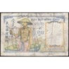Indochine Française - Pick 54c - 1 piastre - Série K.7206 - 1946 - Etat : B