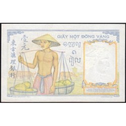 Indochine Française - Pick 54c - 1 piastre - Série B.8243 - 1946 - Etat : SPL