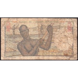 AOF - Pick 36_b8 - 5 francs - Série D.149 - 19/12/1952 - Etat : B