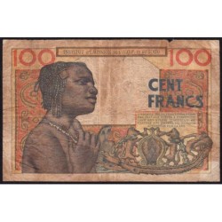 AOF - Pick 46_2 - 100 francs - Série L.62 - 20/05/1957 - Etat : B+