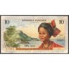Antilles Françaises - Pick 8b - 10 francs - Série J.7 - 1966 - Etat : TB-