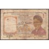 Indochine Française - Pick 54e - 1 piastre - Série R.9261 - 1949 - Etat : B