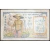 Indochine Française - Pick 54e - 1 piastre - Série U.9615 - 1949 - Etat : B+