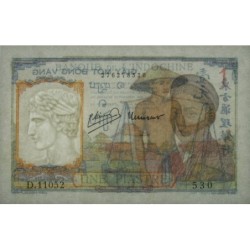 Indochine Française - Pick 54e - 1 piastre - Série D.11052 - 1949 - Etat : NEUF