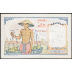 Indochine Française - Pick 92 - 1 piastre - Série V.061 - 1953 - Etat : pr.NEUF