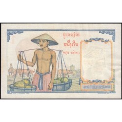 Indochine Française - Pick 92 - 1 piastre - Série C.070 - 1953 - Etat : SUP-
