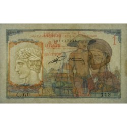 Indochine Française - Pick 92 - 1 piastre - Série C.070 - 1953 - Etat : SUP-