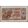 Albanie - Pick 31a - 500 lekë - Série PO - 1957 - Etat : TB