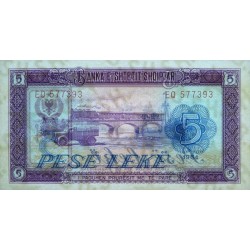 Albanie - Pick 35a - 5 lekë - Série EQ - 1964 - Etat : NEUF