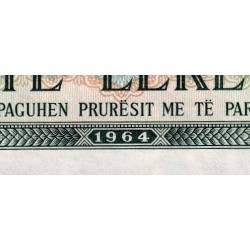 Albanie - Pick 36a - 10 lekë - Série DJ - 1964 - Etat : NEUF