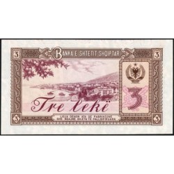 Albanie - Pick 41a - 3 lekë - Série XM - 1976 - Etat : NEUF