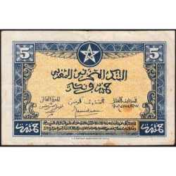 Maroc - Pick 24_2 - 5 francs - 01/03/1944 - Etat : TTB