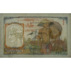 Indochine Française - Pick 92 - 1 piastre - Série A.169 - 1953 - Etat : pr.NEUF