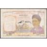 Indochine Française - Pick 92 - 1 piastre - Série E.276 - 1953 - Etat : TB