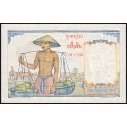 Indochine Française - Pick 92 - 1 piastre - Série S.385 - 1953 - Etat : NEUF