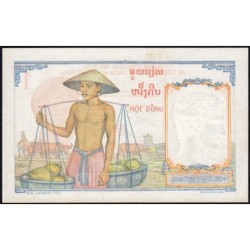 Indochine Française - Pick 92 - 1 piastre - Série H.467 - 1953 - Etat : SPL+