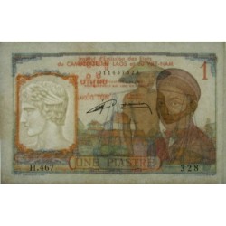 Indochine Française - Pick 92 - 1 piastre - Série H.467 - 1953 - Etat : SPL+