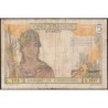 Indochine Française - Pick 55c - 5 piastres - Série L.3727 - 1946 - Etat : B-