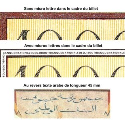 Djibouti - Pick 37a - 1'000 francs - Série C.1 - 1979 - Etat : TB-