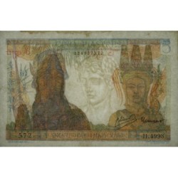 Indochine Française - Pick 55d - 5 piastres - Série H.4998 - 1946 - Etat : TTB