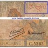 Indochine Française - Pick 55d - 5 piastres - Série C.5365 - 1946 - Etat : AB