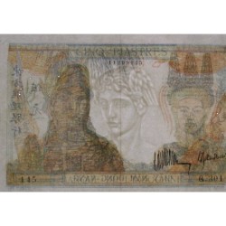 Indochine Française - Pick 53f - 5 piastres - Série Q.301 - 1934 - Faux - Etat : SUP