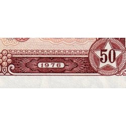 Albanie - Pick 45c - 50 lekë - Série GM - 1976 - Etat : pr.NEUF