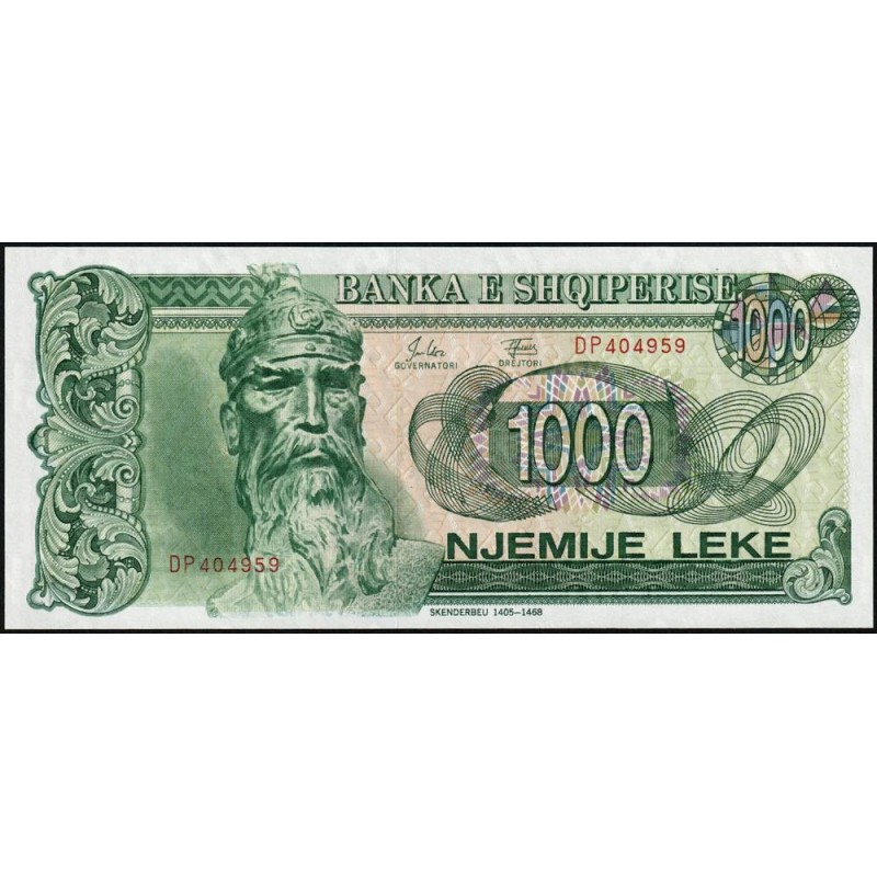 Albanie - Pick 54a - 1'000 lekë - Série DP - 1992 - Etat : NEUF