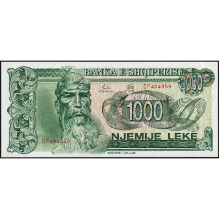 Albanie - Pick 54a - 1'000 lekë - Série DP - 1992 - Etat : NEUF