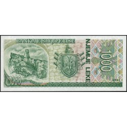 Albanie - Pick 54a - 1'000 lekë - Série DP - 1992 - Etat : NEUF