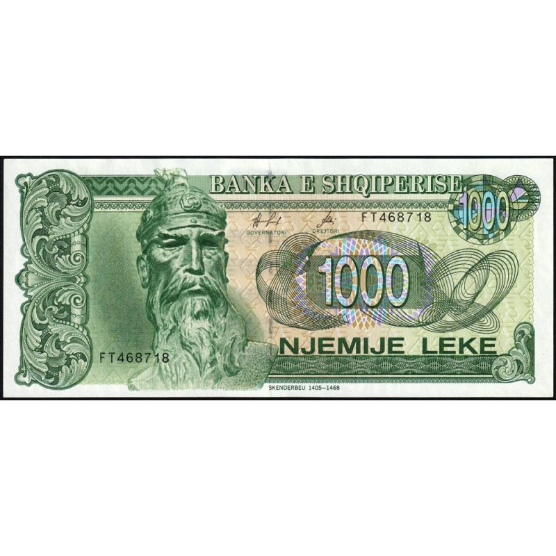Albanie - Pick 61c - 1'000 lekë - Série FT - 1996 - Etat : NEUF