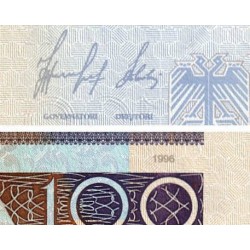 Albanie - Pick 62a - 100 lekë - Série LA - 1996 - Etat : NEUF